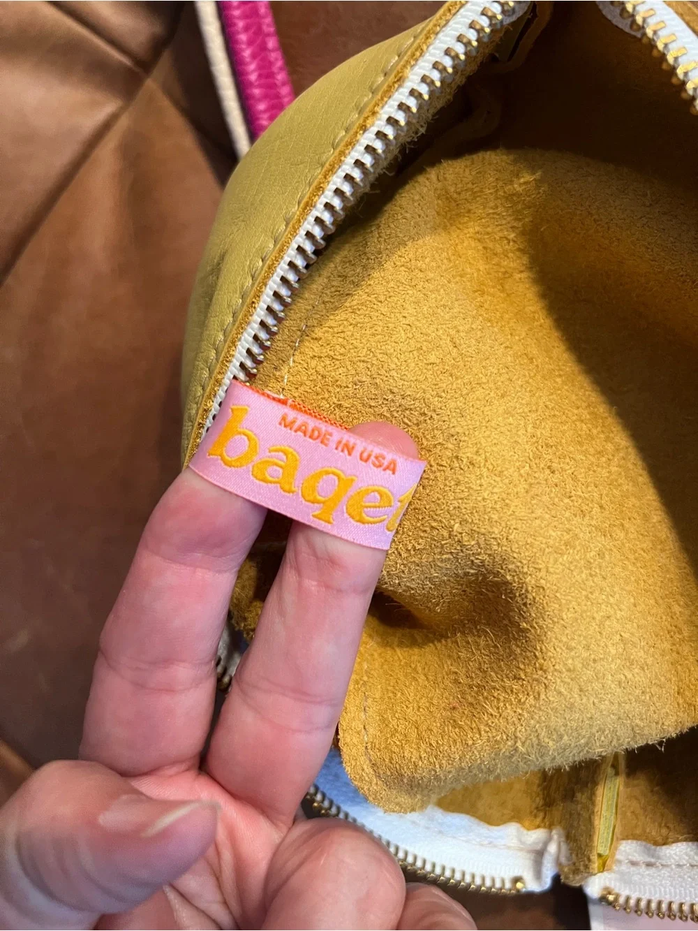 Baqette leather brand